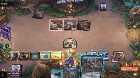 Watch MTG Arena Video Replay - Azorius Midrange by CunicoliGoblin VS Mono Red Midrange by T4nPoP - Standard Event