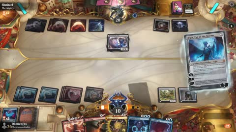 Watch MTG Arena Video Replay - Grixis Midrange by DamienF16 VS Grixis Control by Shnitzel - Chromatic Cube Draft