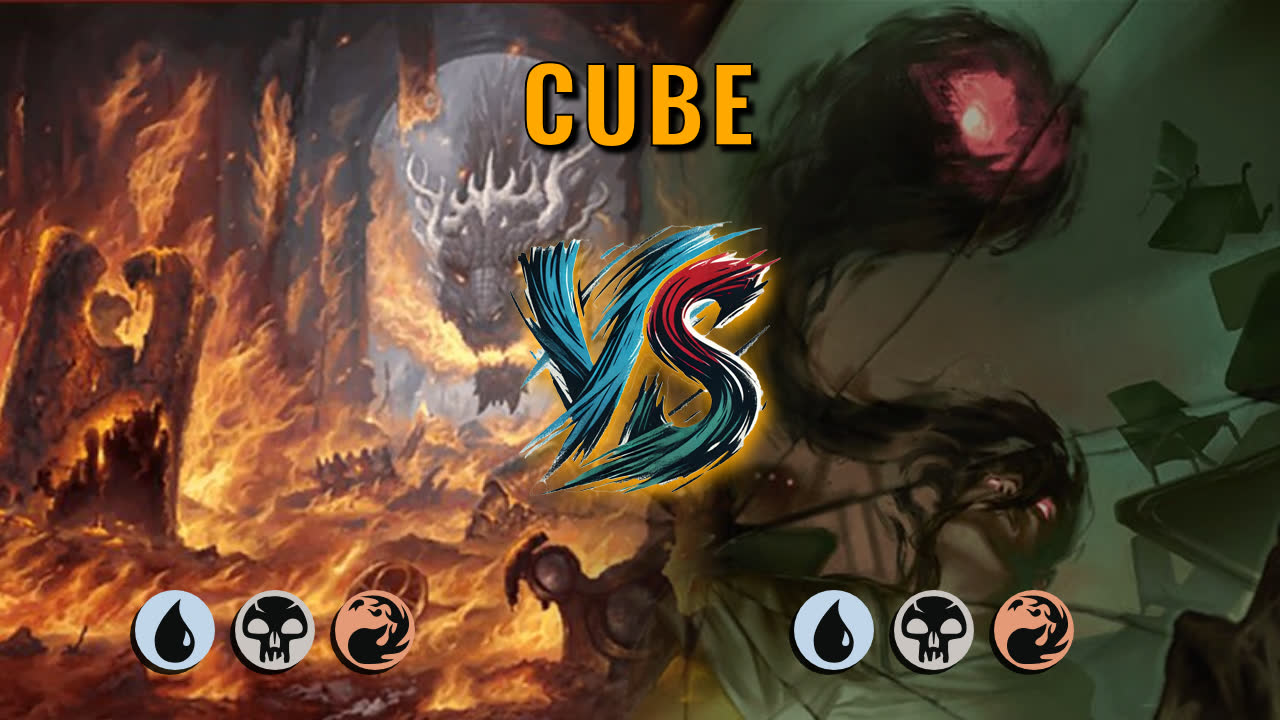 Watch MTG Arena Cube Video - Grixis Midrange by DamienF16 VS Grixis Control by Shnitzel - 0c88af