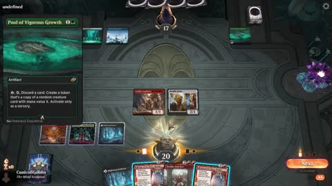 Watch MTG Arena Video Replay - Rakdos Aggro by CunicoliGoblin VS Bant Control by undefined - Traditional Historic Play