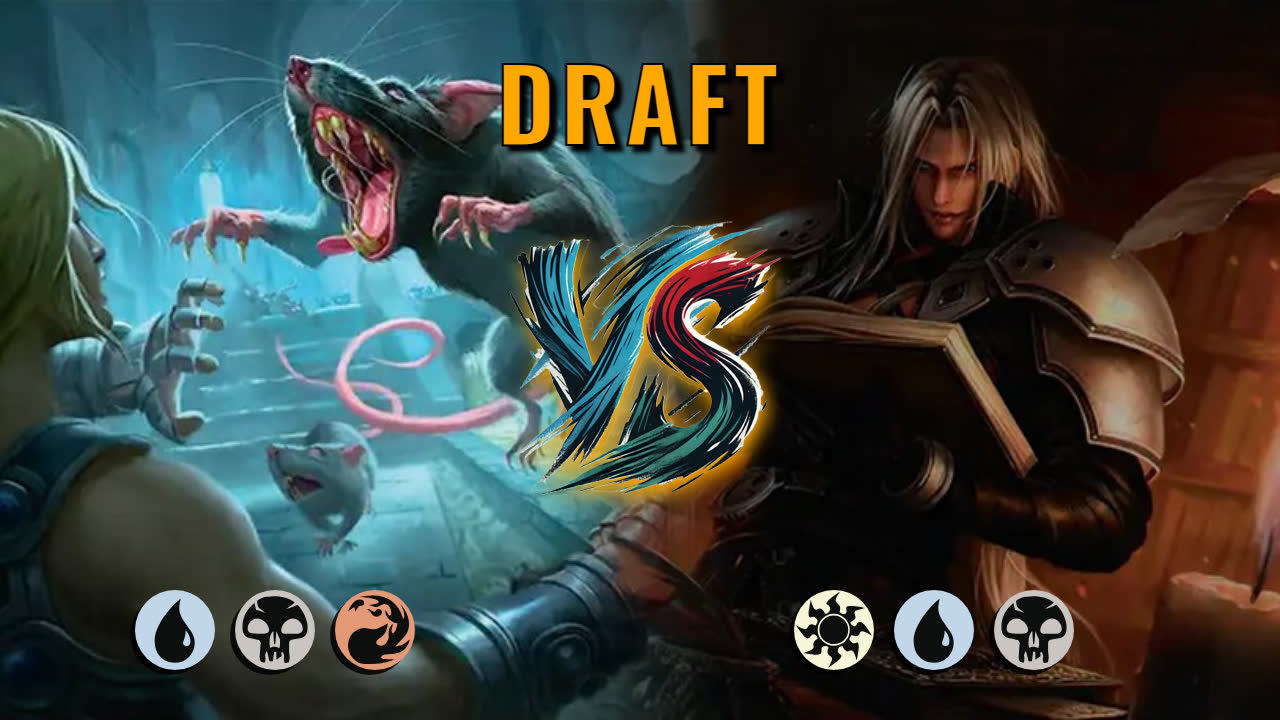 Watch MTG Arena Draft Video - Grixis Midrange by saitama VS Esper Midrange by CptKappa - 7705a5