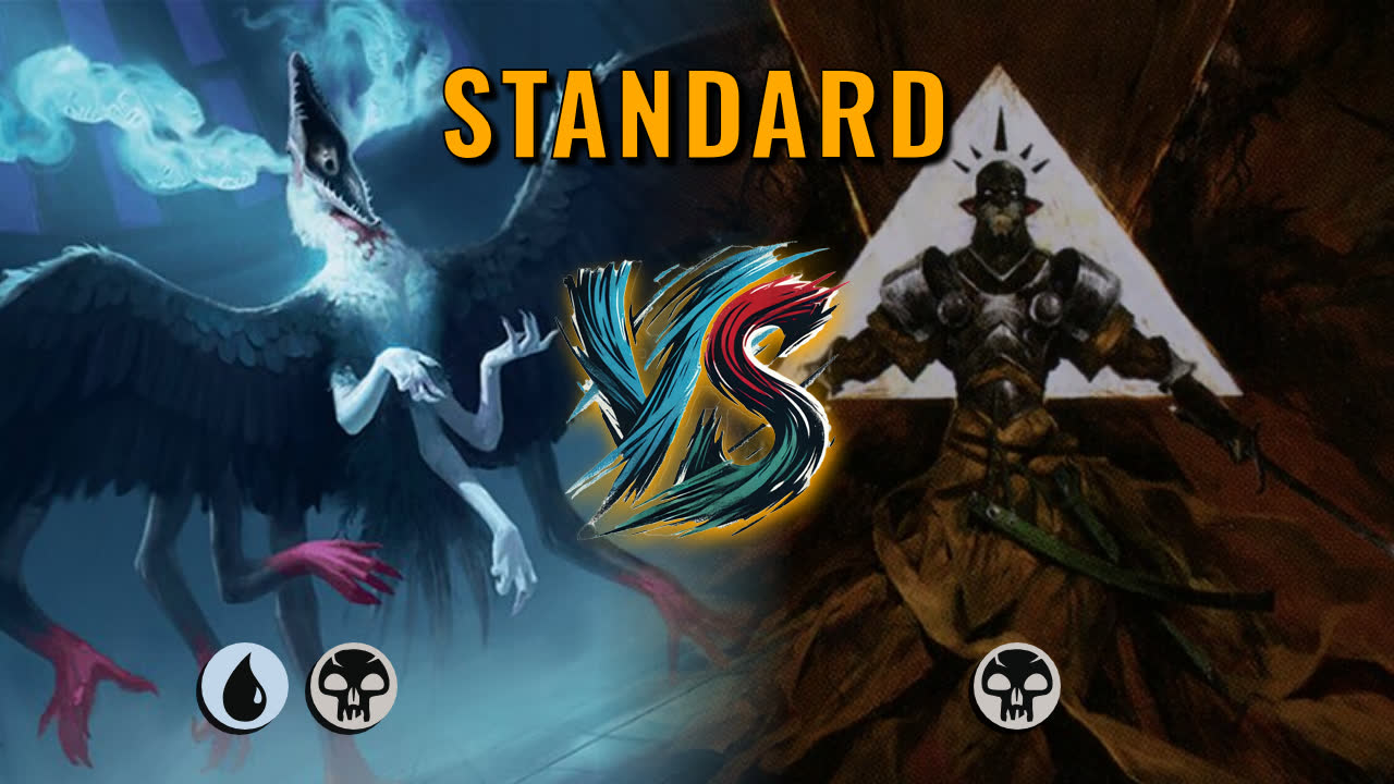 Watch MTG Arena Standard Video - Dimir Aggro by Warped Concept VS Mono Black Midrange by MioAffar - f6db6f