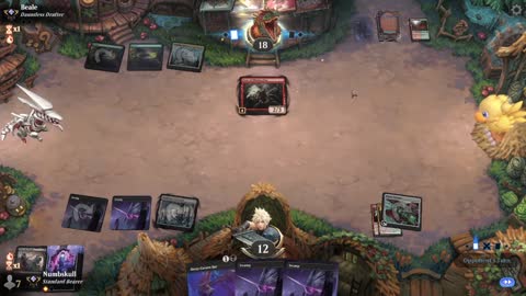 Watch MTG Arena Video Replay - Mono Black Aggro by Numbskull VS Gruul Aggro by Beale - Traditional Standard Ranked