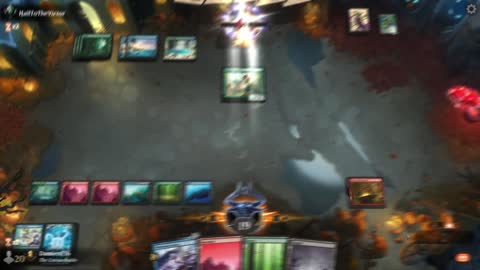 Watch MTG Arena Video Replay - Temur Midrange by DamienF16 VS Simic Midrange by HailToTheVictor - Premier Draft