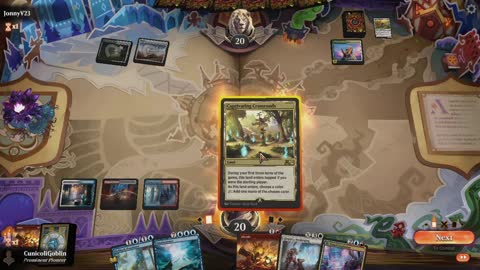 Watch MTG Arena Video Replay - Jeskai Midrange by CunicoliGoblin VS Selesnya Aggro by JonnyV23 - Alchemy Event