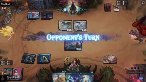 Watch MTG Arena Video Replay - Mono Blue Control by CunicoliGoblin VS Orzhov Midrange by N3m0Pyr0 - MWM Standard Pauper