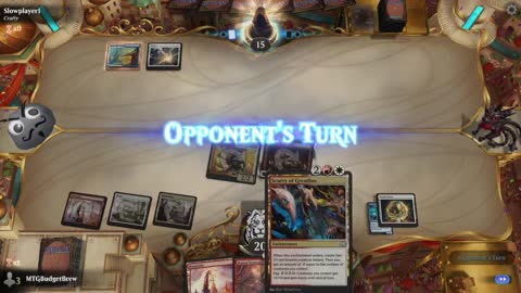 Watch MTG Arena Video Replay - Boros Aggro by MTGBudgetBrew VS Azorius Aggro by Slowplayer1 - Historic Play