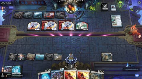 Watch MTG Arena Video Replay - Azorius Control by DamienF16 VS Izzet Control by Tarish - Traditional Standard Ranked