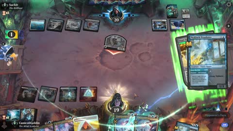 Watch MTG Arena Video Replay - Jeskai Midrange by CunicoliGoblin VS Azorius Aggro by SuckIt - Alchemy Ranked