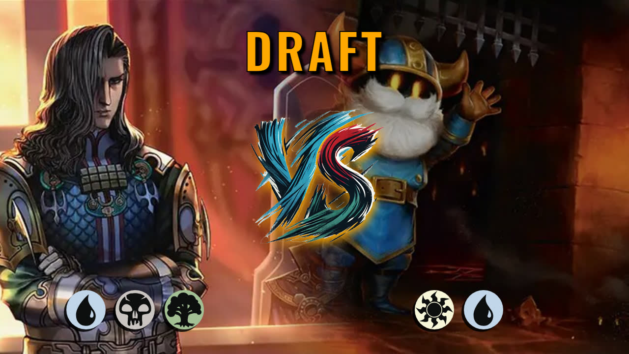 Watch MTG Arena Draft Video - Sultai Midrange by saitama VS Azorius Midrange by Xelfer - e70f71