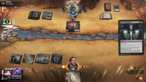Watch MTG Arena Video Replay - Orzhov Midrange by Numbskull VS Mono Black Midrange by Cleber - Traditional Standard Ranked