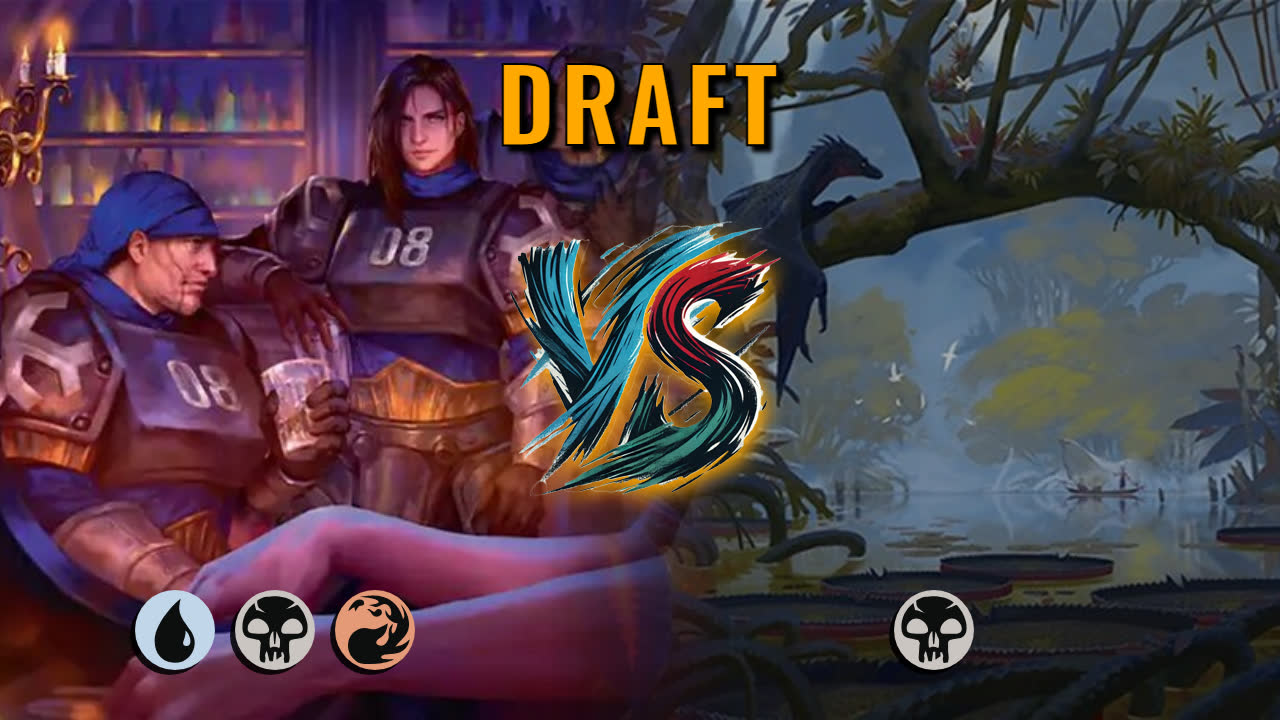 Watch MTG Arena Draft Video - Grixis Midrange by saitama VS Mono Black Aggro by vincfred - 39bed7