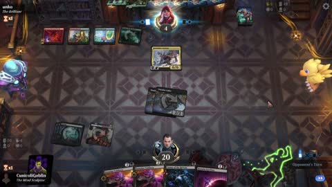 Watch MTG Arena Video Replay - Mono Black Aggro by CunicoliGoblin VS Temur Aggro by unko - Alchemy Play