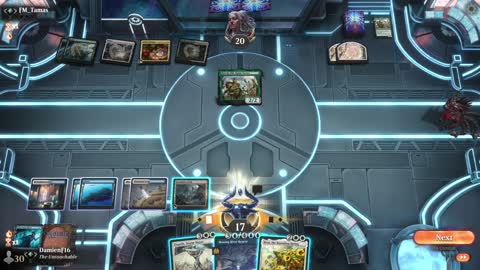 Watch MTG Arena Video Replay - Azorius Control by DamienF16 VS Selesnya Aggro by FM_Tamas - Traditional Standard Ranked