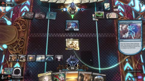 Watch MTG Arena Video Replay - Orzhov Control by DamienF16 VS Izzet Midrange by Pyknite - Traditional Standard Ranked