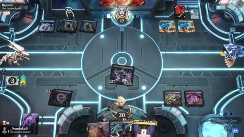 Watch MTG Arena Video Replay - Mono Black Midrange by Numbskull VS Izzet Midrange by Rapsolo - Prerelease Standard Bo1 EOE