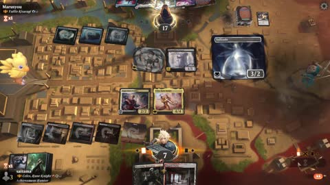 Watch MTG Arena Video Replay - Celes, Rune Knight by saitama VS Yuriko, the Tiger's Shadow by Marusyou - Historic Brawl