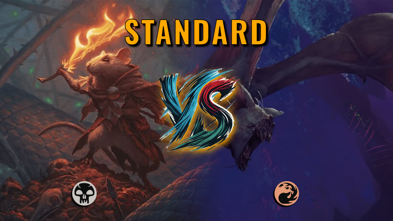 Watch MTG Arena Standard Video - Mono Black Aggro by Numbskull VS Mono Red Aggro by 9acky - 17fac5