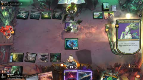 Watch MTG Arena Video Replay - A-Soul of Windgrace by saitama VS Tatyova, Benthic Druid by Treebro - Historic Brawl