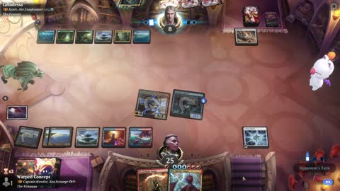 Watch MTG Arena Video Replay - Captain Howler, Sea Scourge by Warped Concept VS Kotis, the Fangkeeper by Labadessa - Historic Brawl