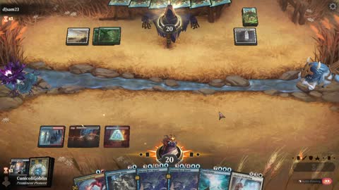 Watch MTG Arena Video Replay - Jeskai Midrange by CunicoliGoblin VS Selesnya Aggro by dJsam23 - Alchemy Event