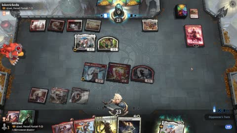 Watch MTG Arena Video Replay - Ajani, Nacatl Pariah by saitama VS Ajani, Nacatl Pariah by lolotrickedu - Historic Brawl