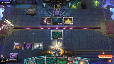 Watch MTG Arena Video Replay - Orzhov Midrange by Numbskull VS Orzhov Aggro by meatbal - Traditional Standard Ranked