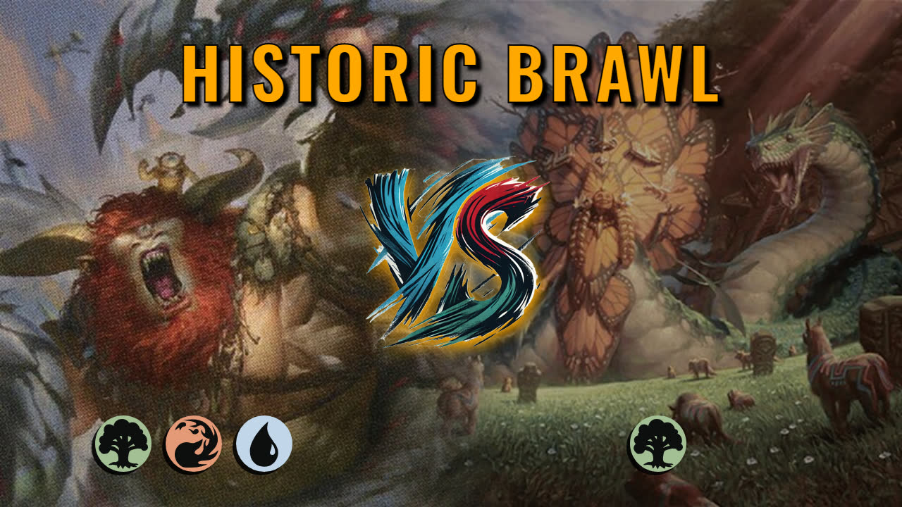 Watch MTG Arena Historic Brawl Video - Borborygmos and Fblthp by Warped Concept VS Ojer Kaslem, Deepest Growth by WookieeGT - 493c9e