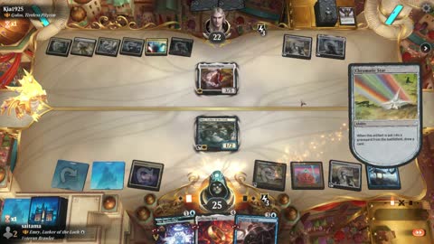 Watch MTG Arena Video Replay - Emry, Lurker of the Loch by saitama VS Golos, Tireless Pilgrim by Kia1925 - Historic Brawl