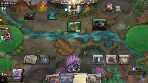 Watch MTG Arena Video Replay - Azorius Midrange by CunicoliGoblin VS Simic Aggro by KingBalerdroch - Standard Event
