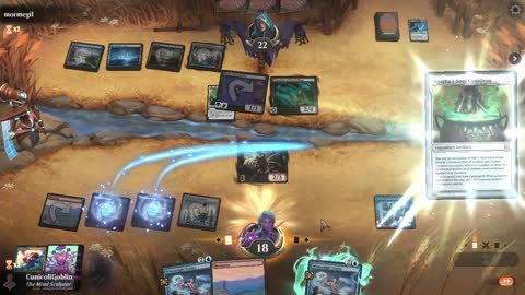 Watch MTG Arena Video Replay - Izzet Midrange by CunicoliGoblin VS Dimir Aggro by mormegil - Standard Event