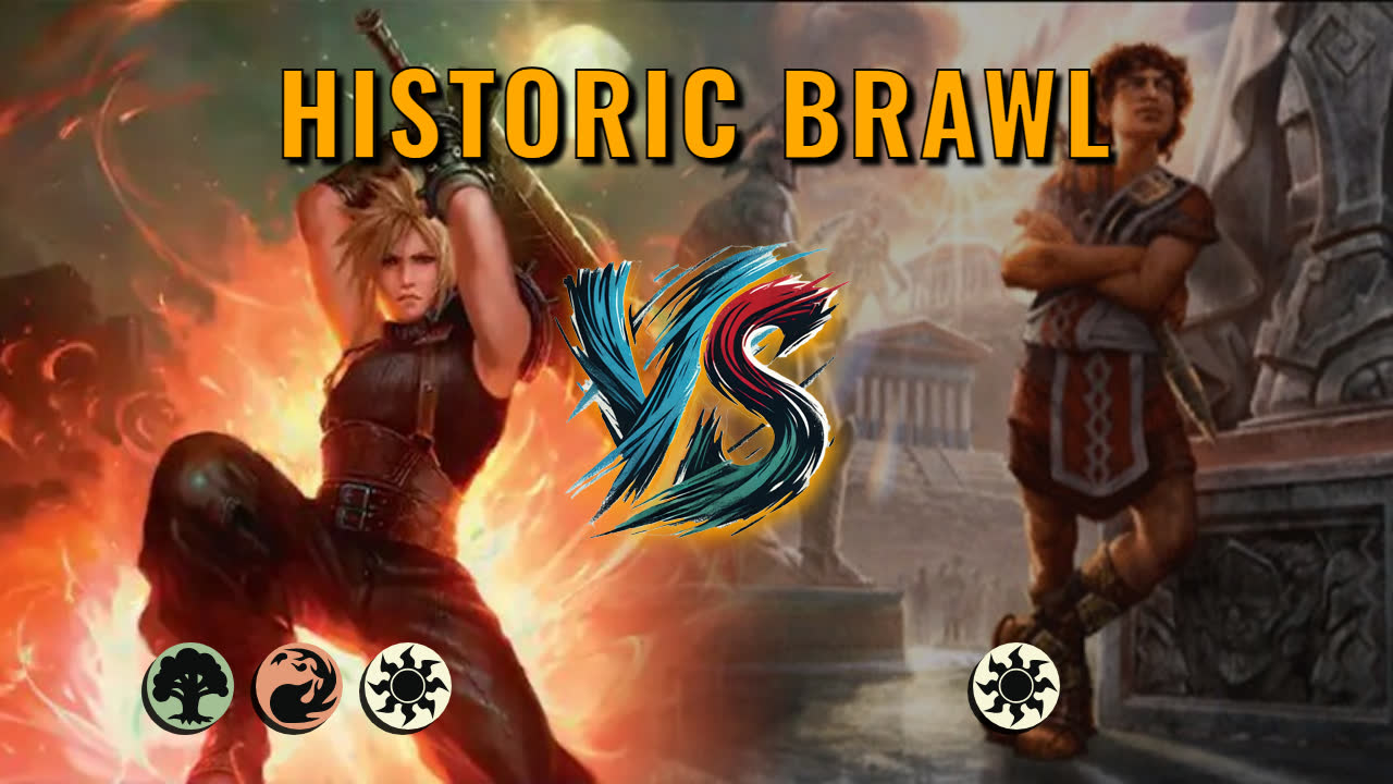 Watch MTG Arena Historic Brawl Video - Cloud, Ex SOLDIER by saitama VS Kytheon, Hero of Akros by Beatdown - 82f451