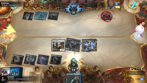 Watch MTG Arena Video Replay - Raffine, Scheming Seer by saitama VS Rusko, Clockmaker by Kujabuja - Historic Brawl