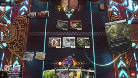 Watch MTG Arena Video Replay - Orzhov Aggro by CunicoliGoblin VS Boros Aggro by adusa - Standard Play