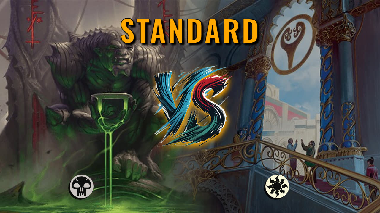 Watch MTG Arena Standard Video - Mono Black Midrange by CunicoliGoblin VS Mono White Control by Flipmody - bcc653