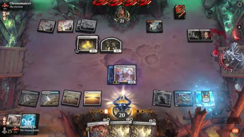 Watch MTG Arena Video Replay - Azorius Midrange by DamienF16 VS Boros Midrange by Chronomancer - Traditional Standard Ranked