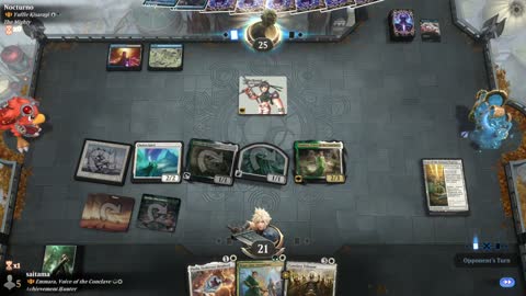 Watch MTG Arena Video Replay - Emmara, Voice of the Conclave by saitama VS Yuriko, the Tiger's Shadow by Nocturno - Historic Brawl