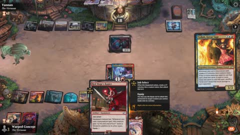 Watch MTG Arena Video Replay - Mono Red Aggro by Warped Concept VS Orzhov Midrange by Yunnan - Jump In