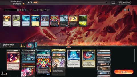 Watch MTG Arena Video Replay - Jeskai Control by DamienF16 VS Golgari Aggro by kirkusmaximus - Traditional Standard Ranked