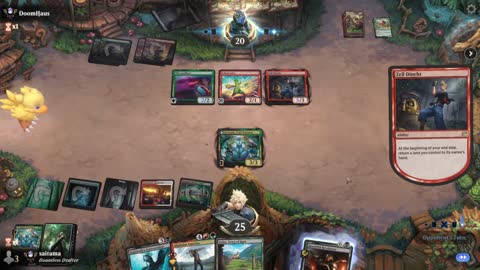 Watch MTG Arena Video Replay - 5 Color Midrange by saitama VS Gruul Midrange by DoomHaus - Premier Draft