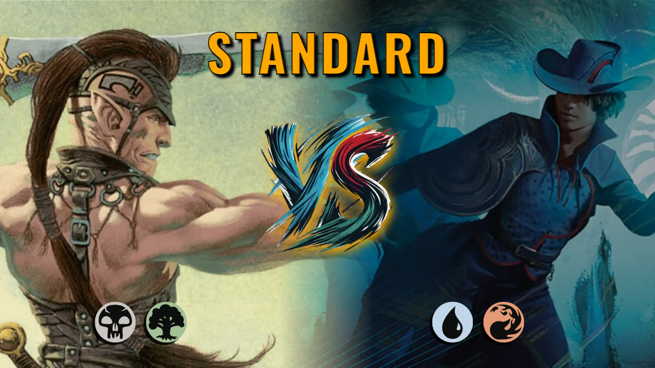 Watch MTG Arena Standard Video - Golgari Aggro by GBThundaII VS Izzet Midrange by GTR34ICEMAN - 226452