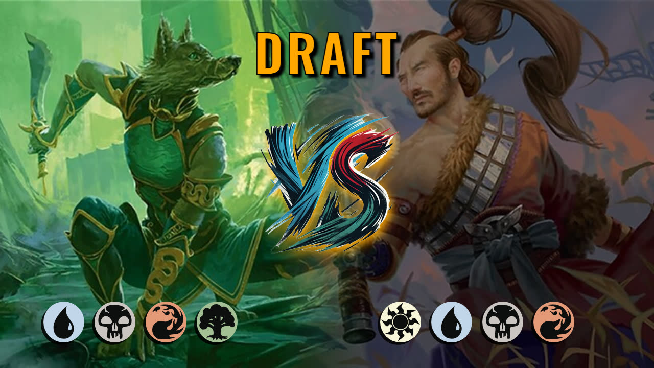 Watch MTG Arena Draft Video - UBRG Midrange by saitama VS WUBR Midrange by gwaps78 - a50bd7