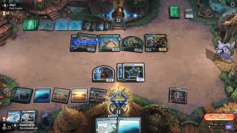 Watch MTG Arena Video Replay - Azorius Midrange by DamienF16 VS Sultai Midrange by Alp2 - Premier Draft