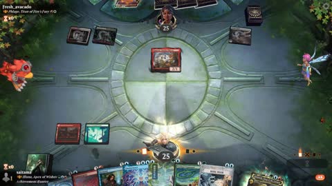 Watch MTG Arena Video Replay - Illuna, Apex of Wishes by saitama VS Phlage, Titan of Fire's Fury by Fresh_avacado - Historic Brawl