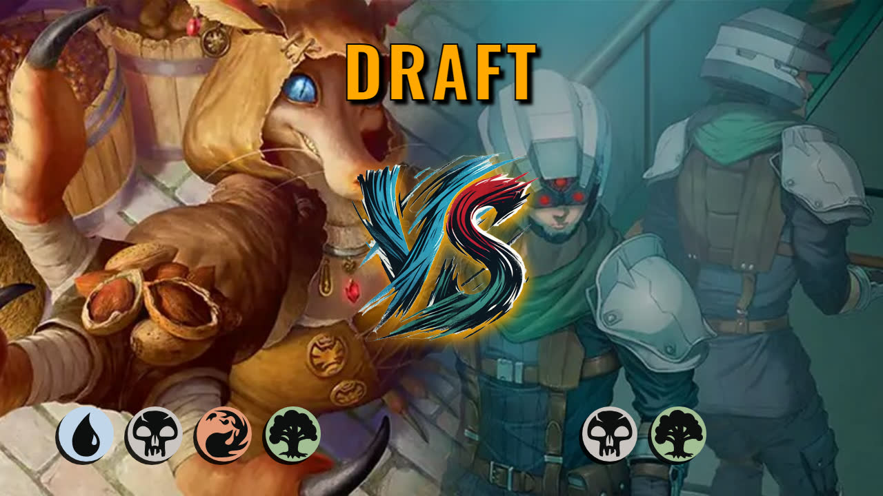 Watch MTG Arena Draft Video - UBRG Midrange by saitama VS Golgari Midrange by JerryFromHR - 3b6989