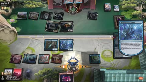 Watch MTG Arena Video Replay - Grixis Midrange by DamienF16 VS Esper Midrange by markie_f - Chromatic Cube Draft