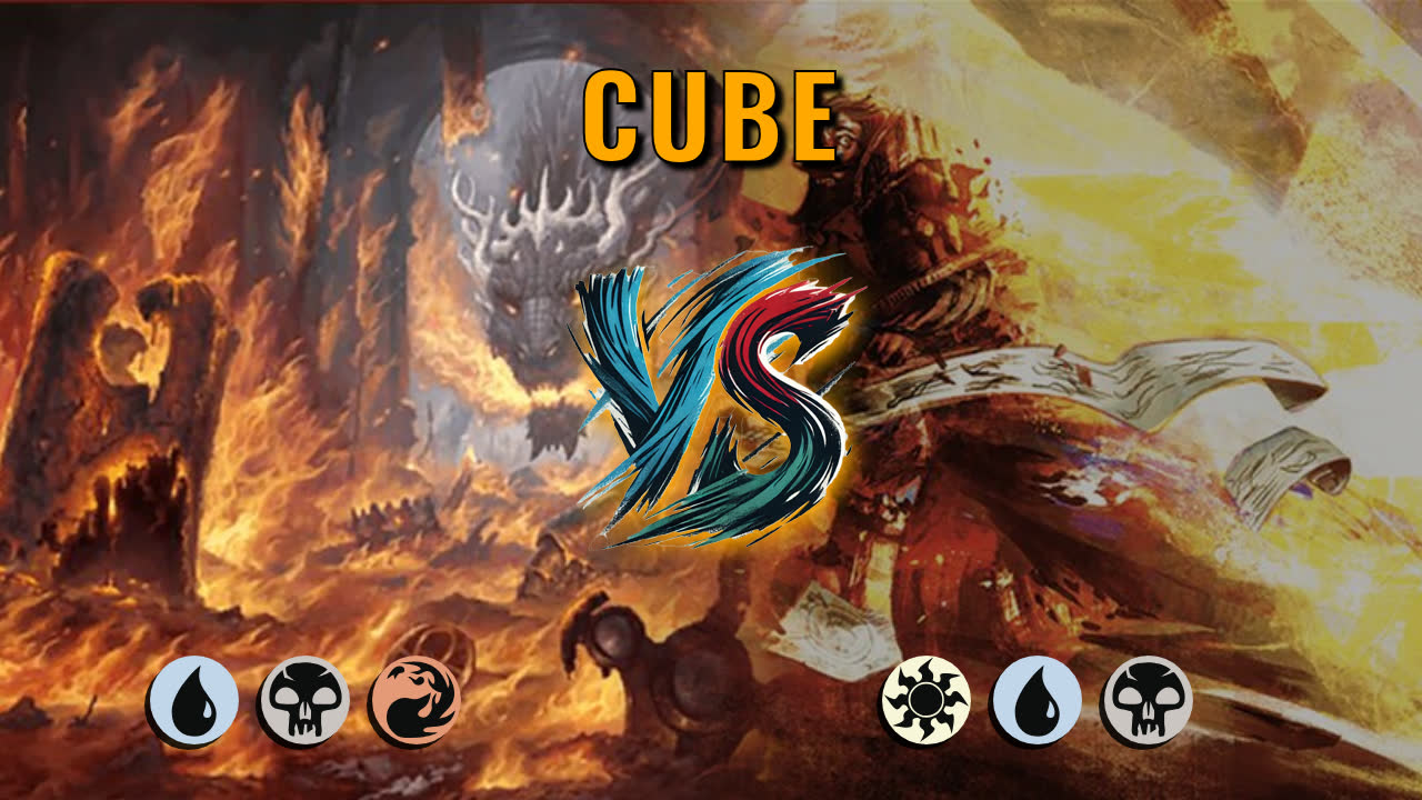 Watch MTG Arena Cube Video - Grixis Midrange by DamienF16 VS Esper Midrange by markie_f - ce3302