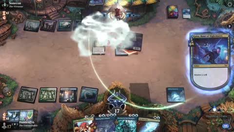 Watch MTG Arena Video Replay - Bant Control by DamienF16 VS Dimir Midrange by Sonecon - Traditional Standard Ranked
