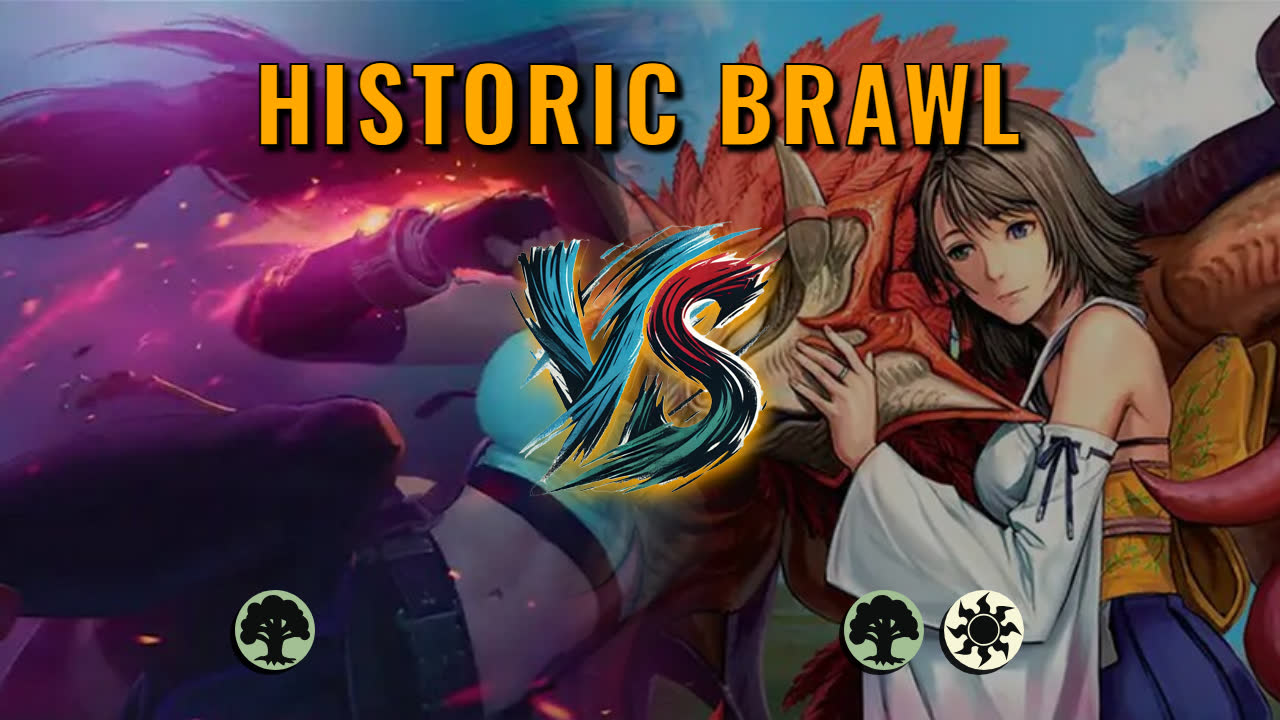 Watch MTG Arena Historic Brawl Video - Tifa Lockhart by Warped Concept VS Yuna, Hope of Spira by Wizard Please - 143796