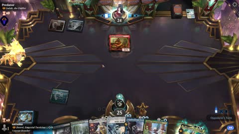 Watch MTG Arena Video Replay - Derevi, Empyrial Tactician by saitama VS Jodah, the Unifier by Predator  - Historic Brawl